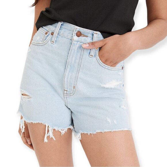 Madewell The Momjean Short - Picture 2 of 11